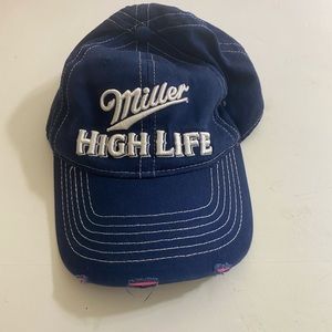 Distressed Miller Lite Hat
